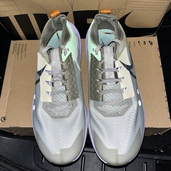 NEW Nike ZoomX Zegama Trail 2 Running  FD5190-003 Men Sz 10 Iron Ore Purple main image 4